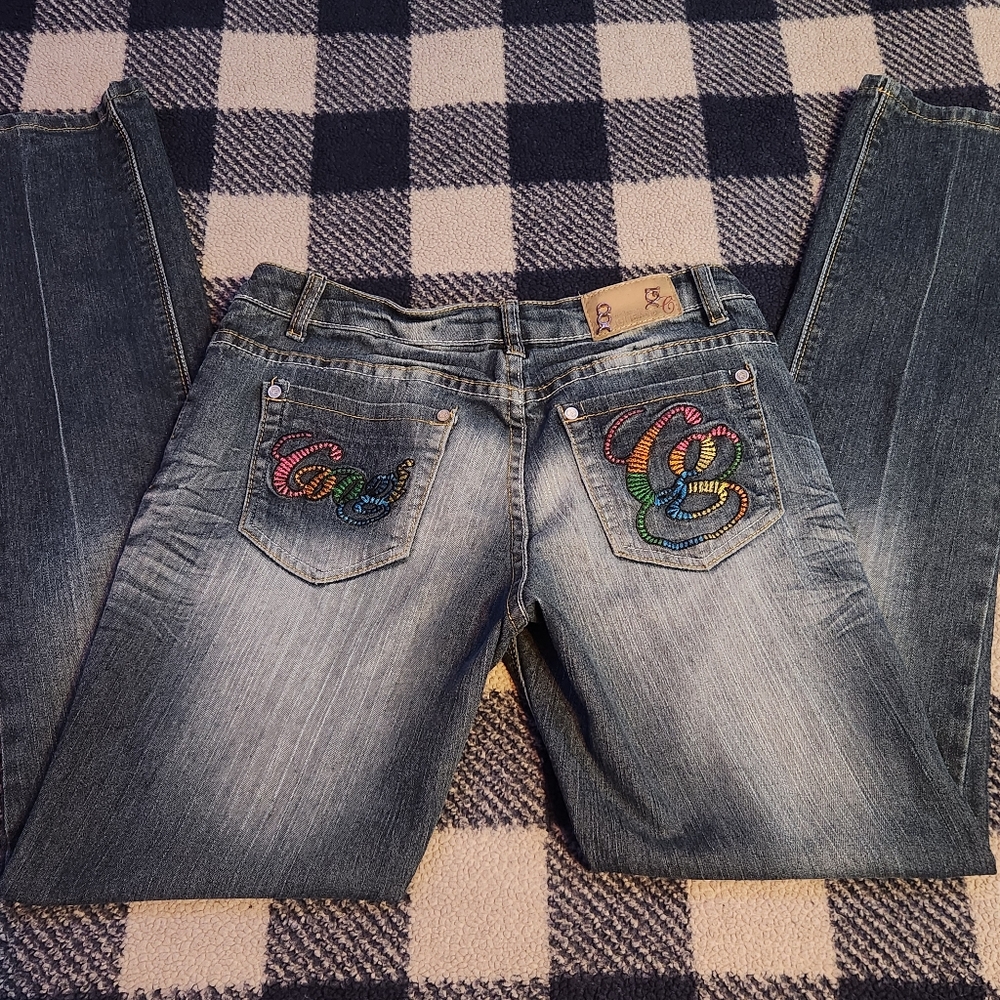 Y2k Mcbling Coogi Jeans